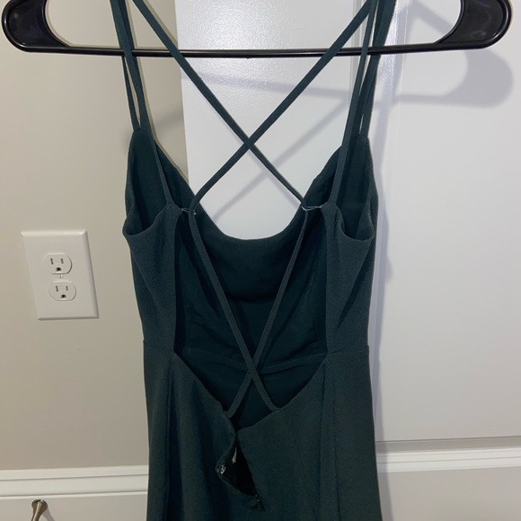 Tobi dark green dress - Picture 3 of 3